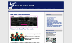 Medicalpeacework.org thumbnail