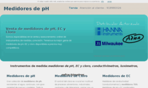 Medidoresdeph.com thumbnail