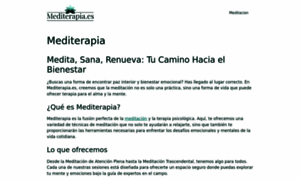 Mediterapia.es thumbnail