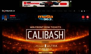 Mega963fm.lamusica.com thumbnail