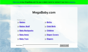 Megababy.com thumbnail
