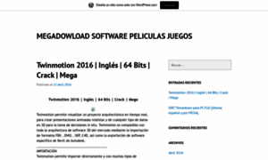 Megadowloadsoftwarepeliculasjuegos.wordpress.com thumbnail