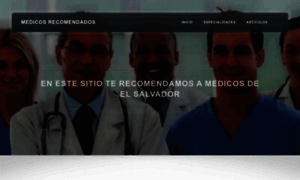 Mejoresmedicosdeelsalvador.com thumbnail