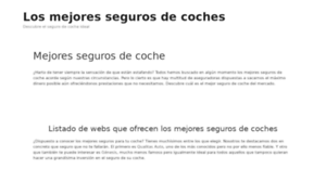 Mejoressegurosdecoches.com thumbnail