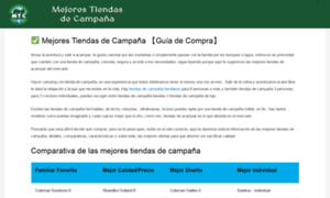 Mejorestiendasdecampana.es thumbnail