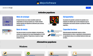 Mejorsoftware.info thumbnail