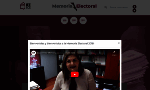 Memoria2018.ieebcs.org.mx thumbnail