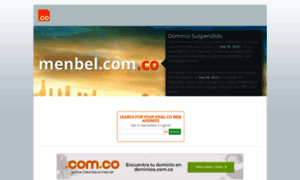 Menbel.com.co thumbnail