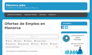 Menorcajobs.com thumbnail