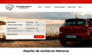 Menorcarent.com thumbnail