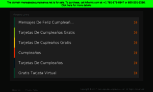 Mensajesdecumpleanos.net thumbnail