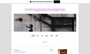 Mensajesporpalabras.wordpress.com thumbnail