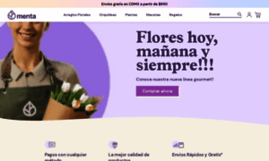 Mentaflores.com thumbnail