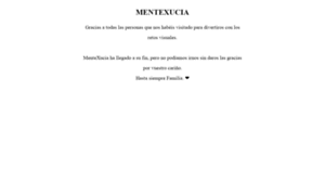 Mentexucia.com thumbnail