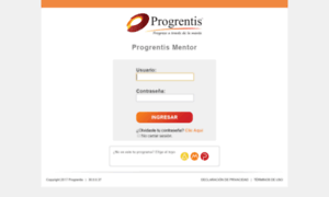 Mentor.progrentis.com thumbnail