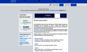 Mercadocontinuo.labolsavirtual.com thumbnail