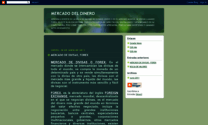 Mercadodeldinero.blogspot.mx thumbnail