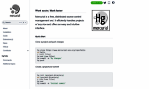 Mercurial-scm.org thumbnail