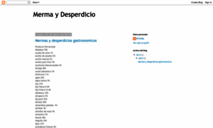 Mermasydesperdicios.blogspot.com thumbnail