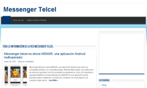 Messengertelcel.com.mx thumbnail
