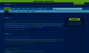 Metafilter.com thumbnail