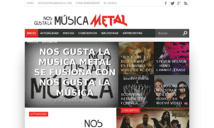 Metal.nosgustalamusica.com thumbnail