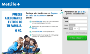 Metlife-seguroaccidentes.com thumbnail