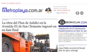 Metroplaya.com.ar thumbnail