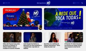 Metropolitanafm.uol.com.br thumbnail