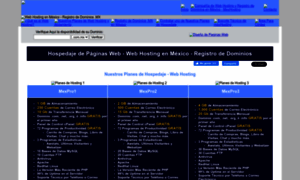 Mexhosting.com.mx thumbnail