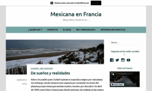 Mexicanaenelsurdefrancia.wordpress.com thumbnail