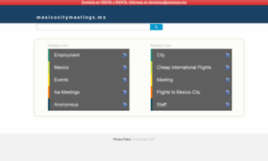Mexicocitymeetings.mx thumbnail
