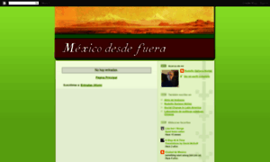 Mexicodesdefuera.blogspot.com thumbnail