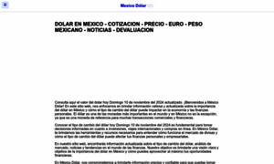Mexicodolar.com thumbnail