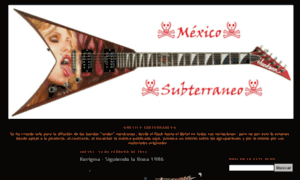 Mexicosubterraneo666.blogspot.com thumbnail