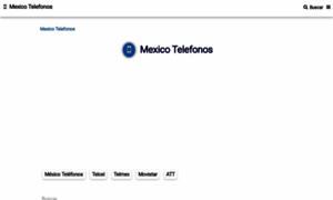 Mexicotelefonos.com thumbnail