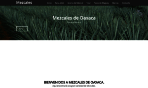 Mezcalesdeoaxaca.com thumbnail