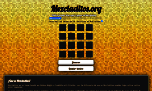 Mezcladitos.org thumbnail