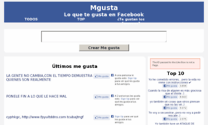 Mgusta.com.ar thumbnail