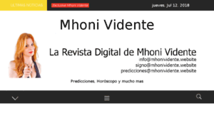 Mhonividente.website thumbnail