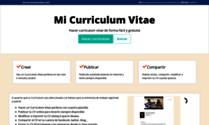 Mi-curriculum-vitae.com thumbnail