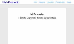 Mi-promedio.cl thumbnail