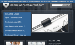 Miamilatinrestaurant.com thumbnail