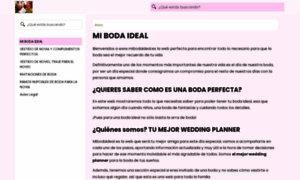 Mibodaideal.es thumbnail