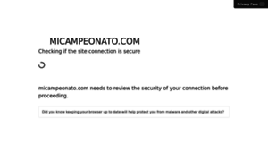 Micampeonato.com thumbnail