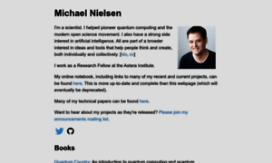 Michaelnielsen.org thumbnail