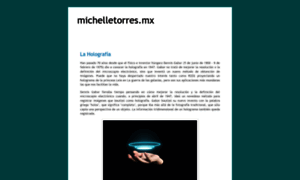 Michelletorres.mx thumbnail