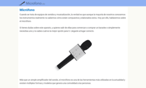 Microfono.info thumbnail