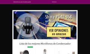 Microfonosdecondensador.top thumbnail