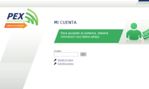 Micuenta.pex.com.pe thumbnail